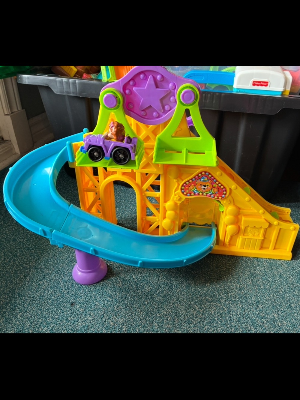 Fisher Price Roller Coaster Wheelies Set